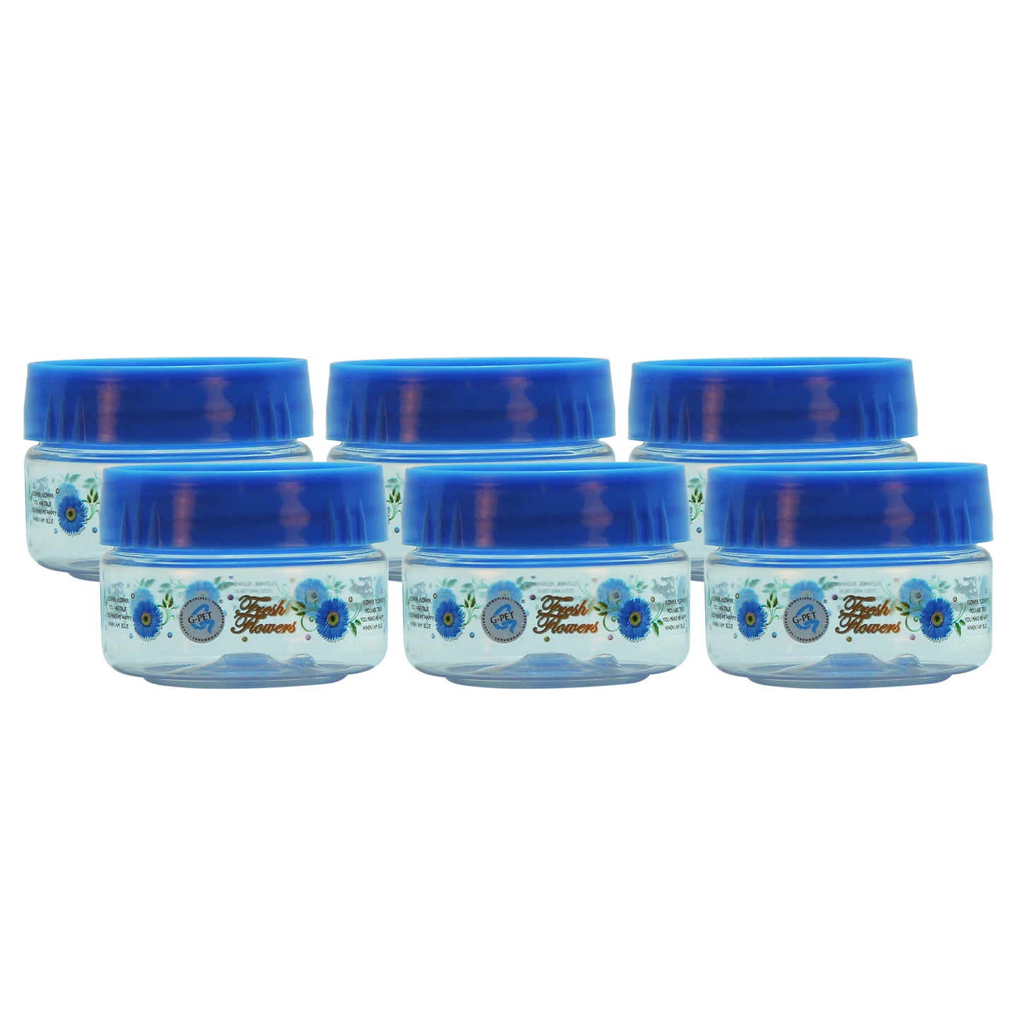 Print Magic Container Set-6 ,50 ml - Blue