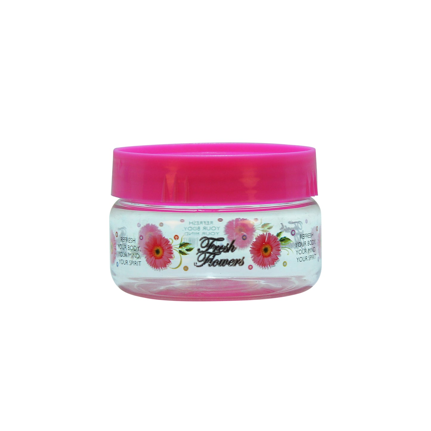 G-PET Plastic Jar Set, 150ml, 6-Pieces, Pink